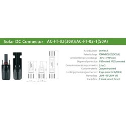 2 x 10 pack MC4 kontakter for solarpanel 10par plugger (20stk)