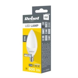 Light bulb LED E14 7W REBEL white natural 