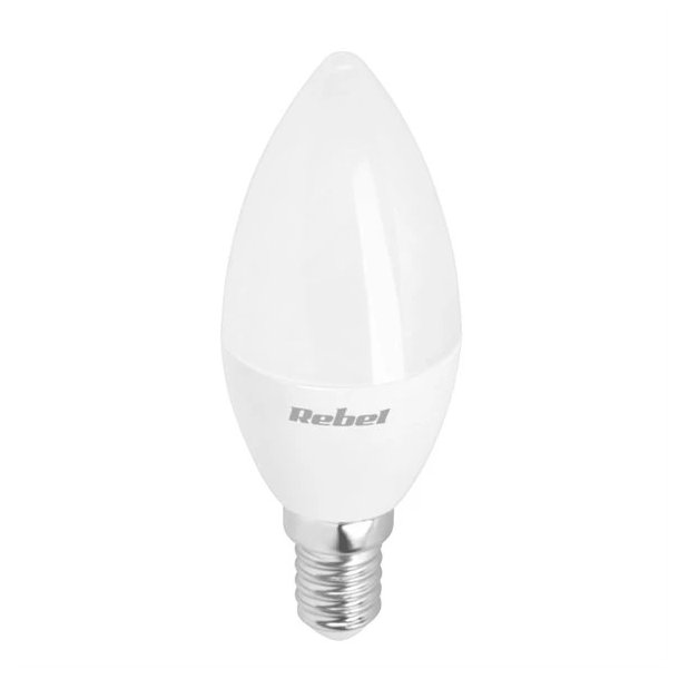 Light bulb LED E14 7W REBEL white natural 
