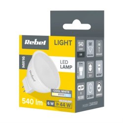 Bulb LED MR16 6W REBEL cold white 12v