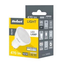 Bulb LED GU10 5W REBEL white natural