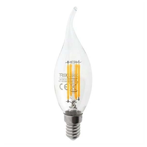 Filament bulb E14 5W warm white TRIXLINE