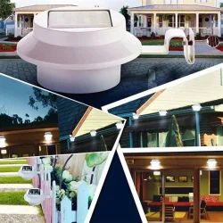 Solar lampe 4L med hurtig feste anordning