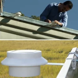 Solar lampe 4L med hurtig feste anordning