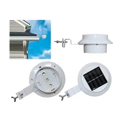 Solar lampe 4L med hurtig feste anordning