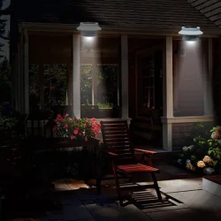 Solar lampe 4L med hurtig feste anordning