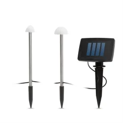 Solar lamp mini mushrooms 12stk i sett