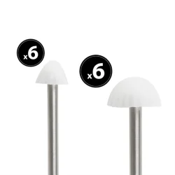 Solar lamp mini mushrooms 12stk i sett