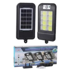  Solar Lamp LED for vegg med PIR