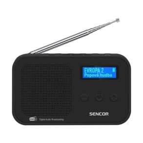Radio SENCOR SRD 7200 Black DAB +