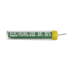 Loddetinn 1,2 mm i plastholder 16 g av 60% Sn 40% Pb + fluks