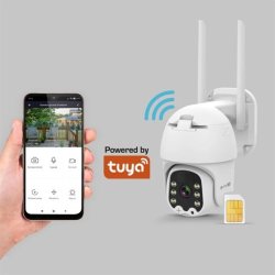 Camera KRUGER &amp; MATZ Connect C100 Solar 4G Tuya