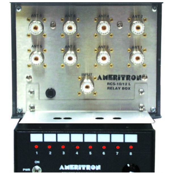 Ameritron RCS-10 ANTENNA SWITCH,8 POSITIONS, REMOTE