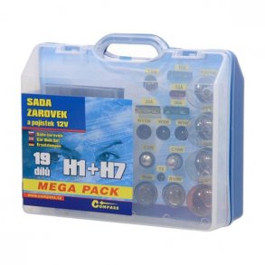 Mega pack med Prer 12V H1 + H7 + sikringer