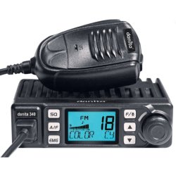 DANITA 340  Multi Channel CB Mobile Transceiver mobilpakke med antennepisk for Scania Volvo