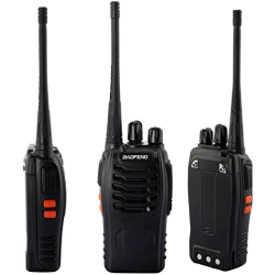 10 stk security UHF radioer, normal pakke