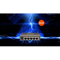 Tenda TEG1005D 5 Port Gigabit Ethernet Switch, Unmanaged Network Switch