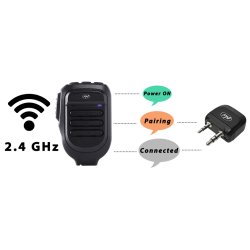 Mikrofon og dongel med Bluetooth PNI Mike 65, dual channel, kompatibel med PNI HP 6500, PNI HP 7120