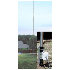 MFJ-2990 160-6M VERT.ANT., 43FT, 1500W,W/BALUN/MOUNT