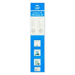 CB PNI Extra 48 antenna, with magnet included, 45 cm, 26-30MHz, 150W, SWR 1.0, fiberglass