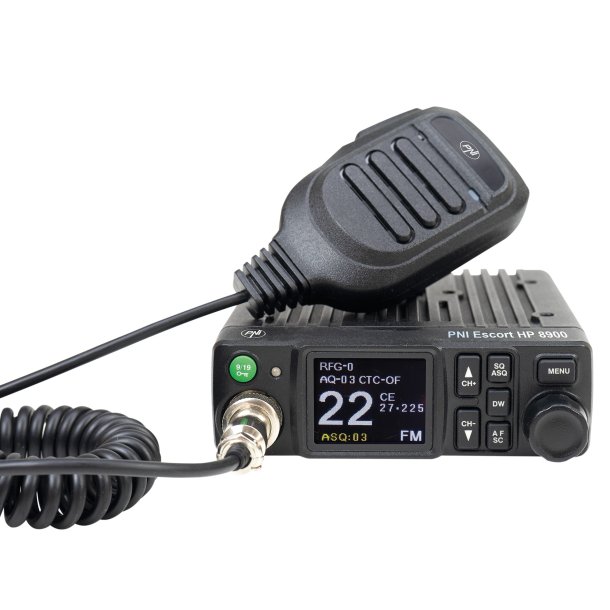 PNI Escort HP 8900 ASQ Radio Station, 12V, RF Gain, CTCSS-DCS, Dual Watch