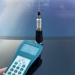 CB PNI LED 2000 antenna, 90 cm, with 145mm magnetic base, 26-28 MHz, 500 Watt, illuminates during transmission