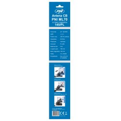 CB PNI antenna ML70, length 70cm, 26-30MHz, 200W, magnet 145 mm included