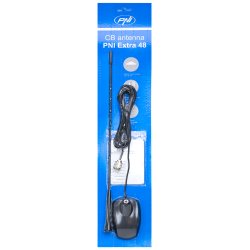 CB PNI Extra 48 antenna, with magnet included, 45 cm, 26-30MHz, 150W, SWR 1.0, fiberglass