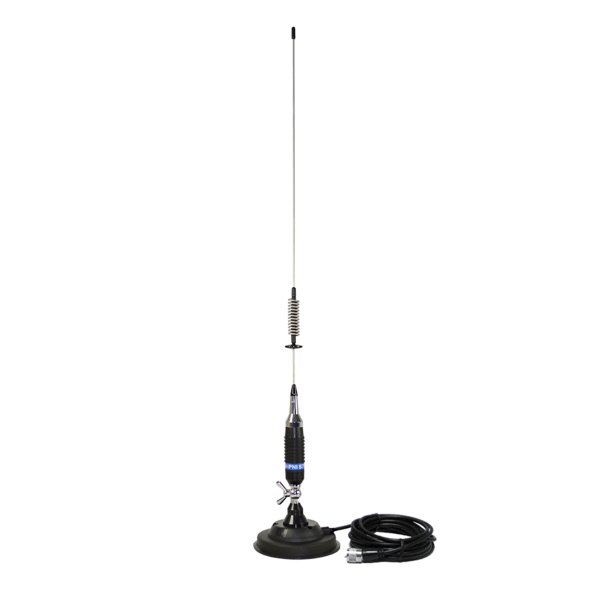 CB PNI S75 antenna with butterfly, 26-28MHz, spike length 54 cm, magnet 125mm included