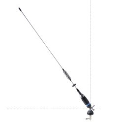 Antenna CB PNI S75 butterfly, cable mount and PL plug