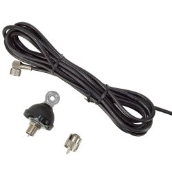 Antenna CB PNI S75 butterfly, cable mount and PL plug