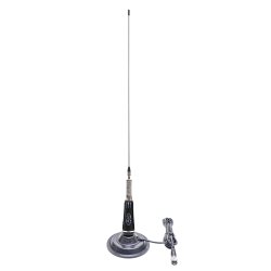 CB PNI LED 2000 antenna, 90 cm, with 145mm magnetic base, 26-28 MHz, 500 Watt, illuminates during transmission