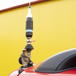 Antenna CB PNI S9 with butterfly length 120 cm with RG58 cable 4m