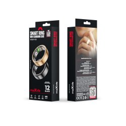 Maxlife smart ring MXSR-100 gold size 12