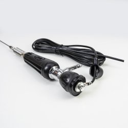CB PNI LED 1000 folding antenna, 100 cm long, with cable and fixed butterfly mount, 26-30 MHz, 300 Watt, illuminates during transmission