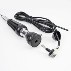 CB PNI LED 1000 folding antenna, 100 cm long, with cable and fixed butterfly mount, 26-30 MHz, 300 Watt, illuminates during transmission