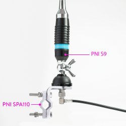 Antenna CB PNI S9 with butterfly length 120 cm with RG58 cable 4m