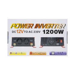 Voltage inverter L1200W power supply 12V 230V output