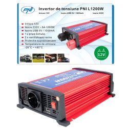 Voltage inverter L1200W power supply 12V 230V output