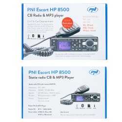 CB and MP3 PNI Escort HP 8500 ASQ radio station includes HS81 and HS71 headphones og >FM radio
