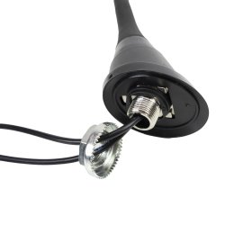 CB antenna PNI Duplex 2000 CB-FM, 26-28MHz (CB), 87-108MHz (FM), CB cable and FM cable 5 meters, fiberglass, length 490 mm