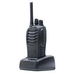 PNI PMR R40 Pro portable radio station, set with 2 pcs, 0.5W, ASQ, TOT, monitor, programmable, 1200mAh batteries, chargers and headphones included