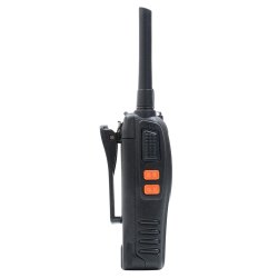 PNI PMR R40 Pro portable radio station, set with 2 pcs, 0.5W, ASQ, TOT, monitor, programmable, 1200mAh batteries, chargers and headphones included