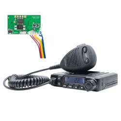 CB PNI Escort HP 6550 Radio Station with PNI ECH01 installed, multistandard, 4W, AM-FM, 12V, ASQ, with echo mode