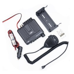 CB PNI Escort HP 6550 Radio Station with PNI ECH01 installed, multistandard, 4W, AM-FM, 12V, ASQ, with echo mode