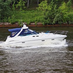 Boat 900 marineantenne laget av 50W fiber, 154-161,6 MHz, 98 cm