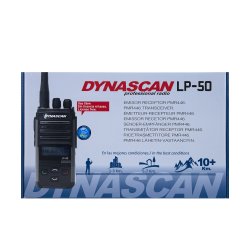 Portable radio station PMR Dynascan LP-50, 16CH, Scan, Vox, CTCSS, DCS, 2000mAh battery, IP67