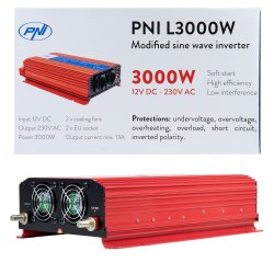 Inverter voltage L3000W power supply 12V 230V output