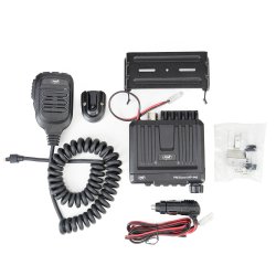 UHF Mini radio 400-480Mhz med programkit og 47cm magnetantenn