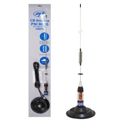 CB PNI antenna ML70, length 70cm, 26-30MHz, 200W, magnet 145 mm included